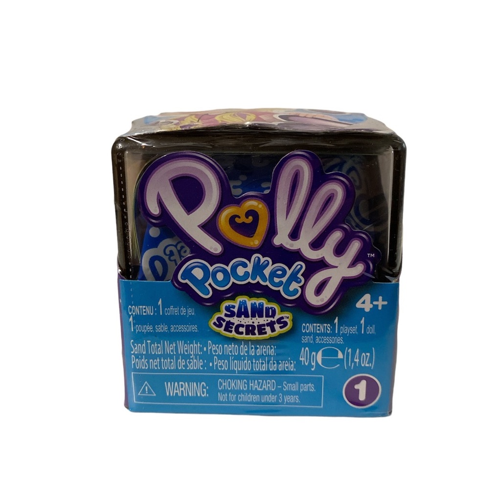 Polly Pocket Sand Secrets Series 1 Blind Bag Mystery Mattel Mini Playset New